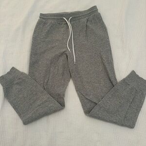 Sunday Best Gray Joggers with Elastic Waistband